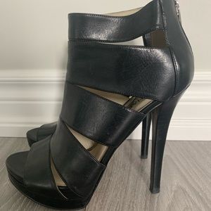 Michael Kors Gisele Leather Sandal Bootie